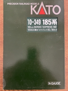 ＫＡＴＯ　１８５系２００番台　エクスプレス１８５　７両セット　10-349　室内灯付　中古