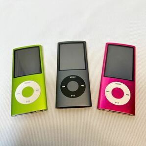 【3個】iPod Apple アイポッド デジタルオーディオプレーヤー nano 8GB 他1個 合わせて3個まとめての出品 未チェック・ジャンク品！の画像1