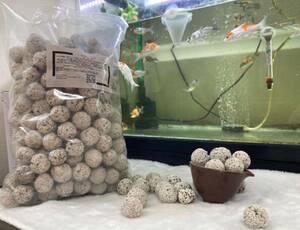  water quality .. strongest filter media .. material ball filter media natto . entering many . quality power ball 5kg that day shipping 