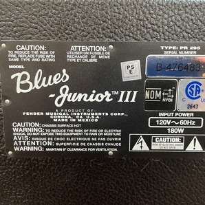 FENDER Blues Junior Ⅲ 15W フェンダー ブルースジュニア３ チューブアンプ 真空管アンプの画像4