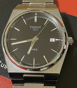 TISSOT PRX ティソ　付属品あり　国内店舗購入 T137.410.11.051.00 中古品