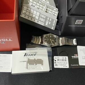 TISSOT PRX ティソ 付属品あり 国内店舗購入 T137.410.11.051.00 中古品の画像10