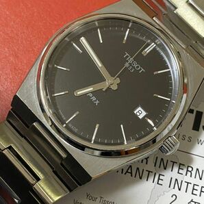 TISSOT PRX ティソ 付属品あり 国内店舗購入 T137.410.11.051.00 中古品の画像3