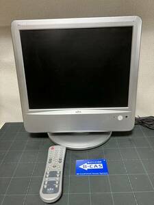 ♪352 ONKYO LIV 15型 液晶カラーテレビ LCD-15D1 B-CASカード 地デジ 2007年製 液晶テレビ モニター パソコン PC 売り切り