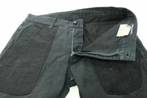 【Used】COMME des GARCONS HOMME コムデギャルソンオム AD2005 裏返し 反転 コットンパンツ ベイカーパンツ アーカイブ 黒(L) ■ET24C0111_画像4