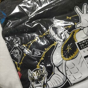 新日本プロレス　エル・デスペラード　×　キン肉マン　デビルマジシャン　コラボTシャツ　サイズXL