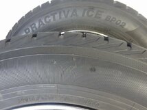 【PRACTIVA FANG】215/60R16 16x6.5J +53 5穴 PCD114.3 中古 ホイールセット 4本 スタッドレス【送料無料】AOM-K1776 青森_画像10