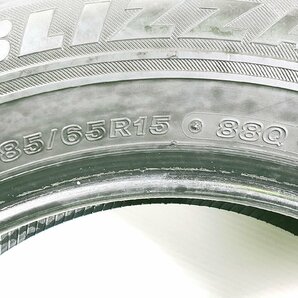 ブリヂストン BLIZZAK VRX 185/65R15 88Q★9-9.5分山 2020年製 4本 中古 スタッドレス【宮城発 送料無料】MYG-B12113の画像9