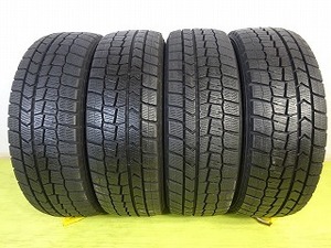 ダンロップ WINTERMAX WM02 185/60R15 84Q★8.5-8分山 2020年 4本 スタッドレス【送料無料】AOM-K1851 青森★