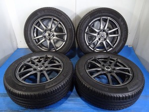 205/60R16 96W XL 16x6.5J +53 5穴114.3 未使用タイヤ ホイールセット 4本 ノーマル【福島発 送料無料】FUK-D13645★夏