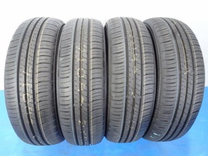 ダンロップ EC300+ 165/60R15 77H★新車外し 9.8分山 2024年 4本価格 ノーマル【福島発 送料無料】FUK-E14043★ソリオ・デリカ D：2等