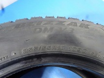 1SET限定 ブリヂストン BLIZZAK DM-V3 255/55R18 109Q★未使用 2022年 4本 スタッドレス【福島発 送料無料】FUK-BS0608★冬_画像5