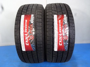 ブリヂストン BLIZZAK VRX3 215/55R16 93Q★新品 未使用 2022年製 2本 スタッドレス【福島発 送料無料】FUK-BS0642★冬