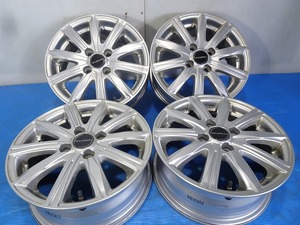 ◆BALMINUM◆14x5.5J +39 4穴 100 中古 アルミホイール 4本【福島発 送料無料】FUK-E14087★14インチ