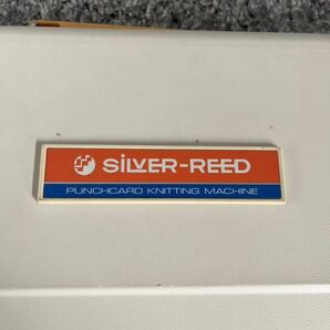 SILVER REED シルバーリード 編み機 SK-360 昭和レトロ 手芸用 シルバー編機 動作未確認の画像2