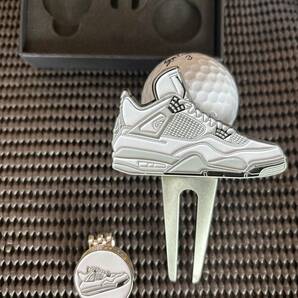 新品未使用！ レア物！★JORDAN 5・White★ グリーンフォーク・マーカーSET ★重量感good★の画像4