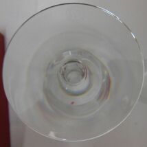 Baccarat ベガ　ワイングラス　ペア(2客)　お安くどうぞ_画像4