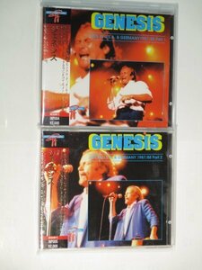 Genesis - Live In USA & Germany 1987/88 Part 1+2 2CD 帯付
