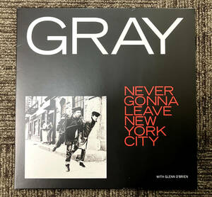 ★US No Wave!!【GRAY グレイ】 2020年リリース「Never Gonna Leave New York City」12インチEP アナログ中古盤