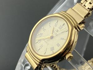 [M002]1 иен ~* женские наручные часы кварц SWISS ENICAReni машина Gold цвет 579.361L рабочий товар 