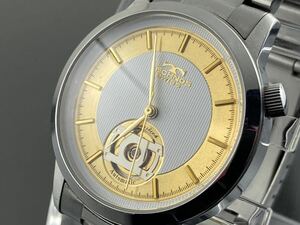 [M002]1円～☆メンズ腕時計 テクノス TECHNOS SWISS AUTOMATIC オートマチックTBKA835動作品
