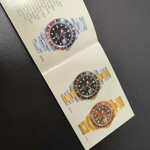 Q:ROLEX/ロレックス GMT-MASTER GMTマスター 付属品セット・冊子セット、タグセット 1995年頃 W番頃 16710/16700/16713の画像7