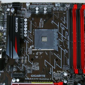 【中古】GIGABYTE GA-AX370-Gaming3 AM4 Ryzen 5000シリーズ対応BIOS Win10認証 ATX規格の画像3