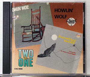 【ブルースCD】ハウリン・ウルフ★HOWLIN’ WOLF/MOANIN’ IN THE MOONLIGHT★チェス・レコード1作目と2作目の２on1。名作お徳用