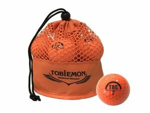 *Бесплатная доставка Tobiemon 2 Piece Golf Ball Colar Ball Sertified Ball [12 штук] Orange