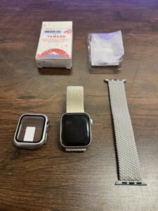 【極美品】Apple Watch Series5 40mm（ブレイデッドソロループバンド2つ・充電器他おまけ多数）