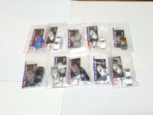 ミニカー ① 10台 小スケール 大量 まとめて セット フルタ Furuta トヨタ TOYOTA CAR COLLECTION チョコエッグ HO ストラクチャー 等に