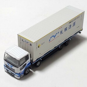 札幌通運 UDトラックス クオン コンテナ車 品番138 トラコレ トラックコレクション 第13弾 トミーテック TOMYTECの画像6