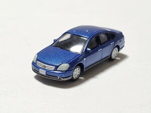  Teana blue Nissan NISSAN TEANA blue car kore product number 151 car collection no. 10. new old high class sedan compilation Tommy Tec TOMYTEC