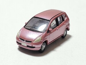  Fit pink Honda HONDA Fit car kore product number W22 car collection basic set F1 Tommy Tec TOMYTEC present-day. compact car ①