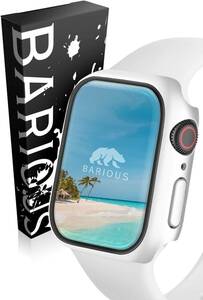 BARIOUS BARIGUARD3 for AppleWatch 45mm アップルウォッチ用 保護ケース ハードケース マット