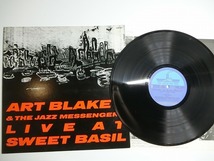 Yc4:ART BLAKEY AND THE JAZZ MESSENGERS / LIVE AT SWEET BASIL / K28P 6357_画像1