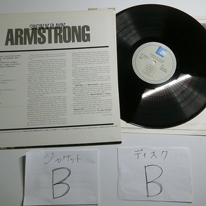 aA4:LOUIS ARMSTRONG / SINGIN’ N’ PLAYIN’ / YX-7366-SLの画像3