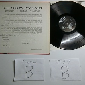 Zs2:The Modern Jazz Sextet / THE MODERN JAZZ SEXTET / MV 4019の画像3