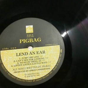cI1:PIGBAG / LEND AN EAR / YAL-3の画像2