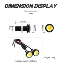 デーライト　スポットライト イーグルアイ led ピンク ブルー アイスブルー 青　デーライト t10 飾り ライト 黄 イエロー ドレスアップ 車_画像2