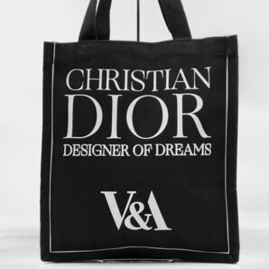 1円【新品未使用】Christian Dior クリスチャンディオール トートバッグ ビジネスバッグ 肩掛け A4収納 キャンバス ブラック 黒色 大容量の画像1