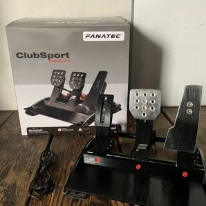 FANATEC ClubSport Pedals V3 ファナテック クラブスポーツ ペダルの画像1