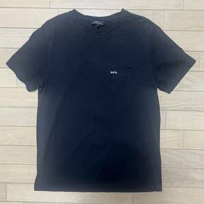 A.P.C. Tシャツ APC ポケット付き 半袖 ホワイト ブラック M ユニセックス アーペーセーの画像1