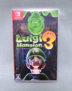 0801え●Nintendo Switch　ゲームソフト　Luigi Mansion3　ルイージマンション3●