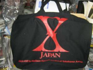 X JAPAN X / KICK OFF TO MADISON.. большая сумка YOSHIKI