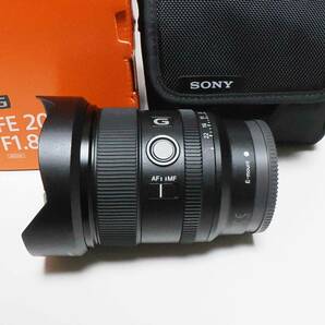 ソニー SONY 広角単焦点レンズ フルサイズ FE 20mm F1.8 G Gレンズ デジタル一眼カメラα[Eマウント] SEL20F18G 中古美品 送料込みの画像4