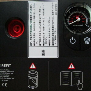 【新品】BMW ミニ MINI 純正 パンク修理キット 電動エアーコンプレッサー 車載品の画像2