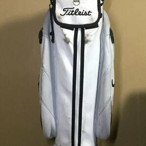 hcb-348 中古キャディバッグ タイトリスト Titleist フードカバーなし ※ジャンク品の画像5