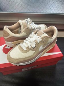 1円スタート 新品未使用 NIKE W AIR MAX 90 US8.5 26.5cm dunk sb AF1 jordan fragment atmos