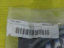 B240313J【新品】マグナム製E-Z.ALIGN.ステンレスクローム.ブレーキホース 35° 7/16#1741-4881 ソフテイル.ダイナ.ツーリング.ハーレー.HA_画像5